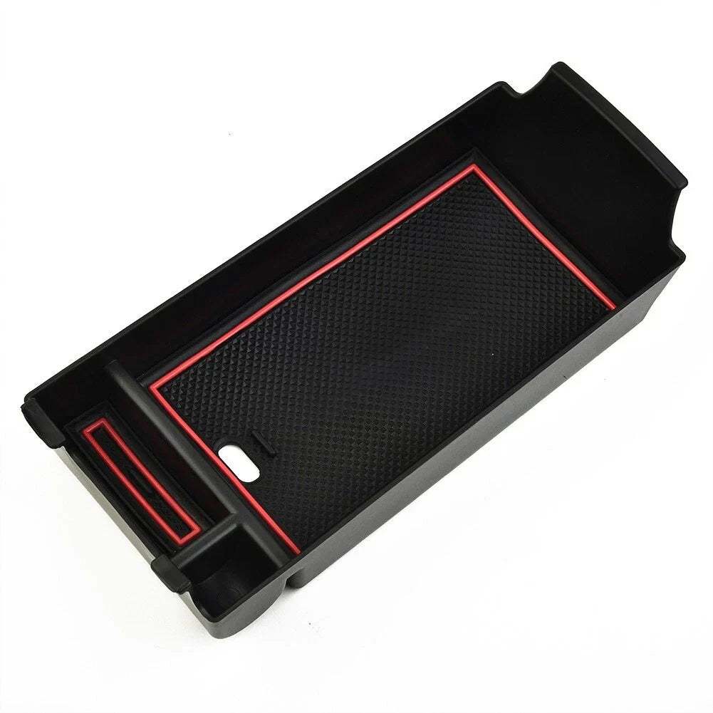 Armrest Storage Box / Matte Black / Center Console for A-Class B-Class CLA GLA