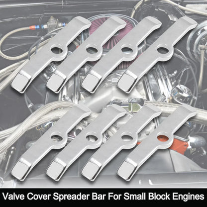 3" Valve Cover Spreader Bar Hold Down Tabs for Chevy 283 305 327 Engines