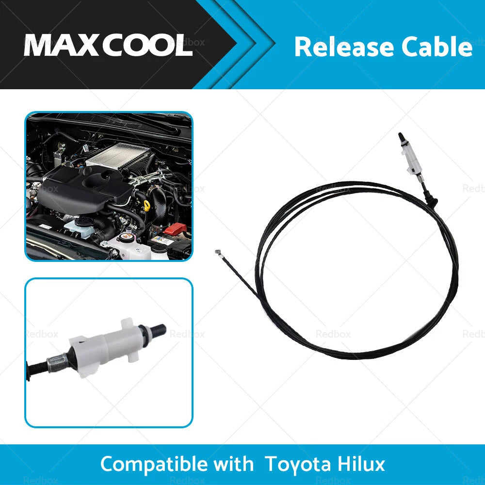Fuel Filler Door Flap Release Cable for Toyota Hilux KUN16 KUN26 GGN25 (2005-2015)