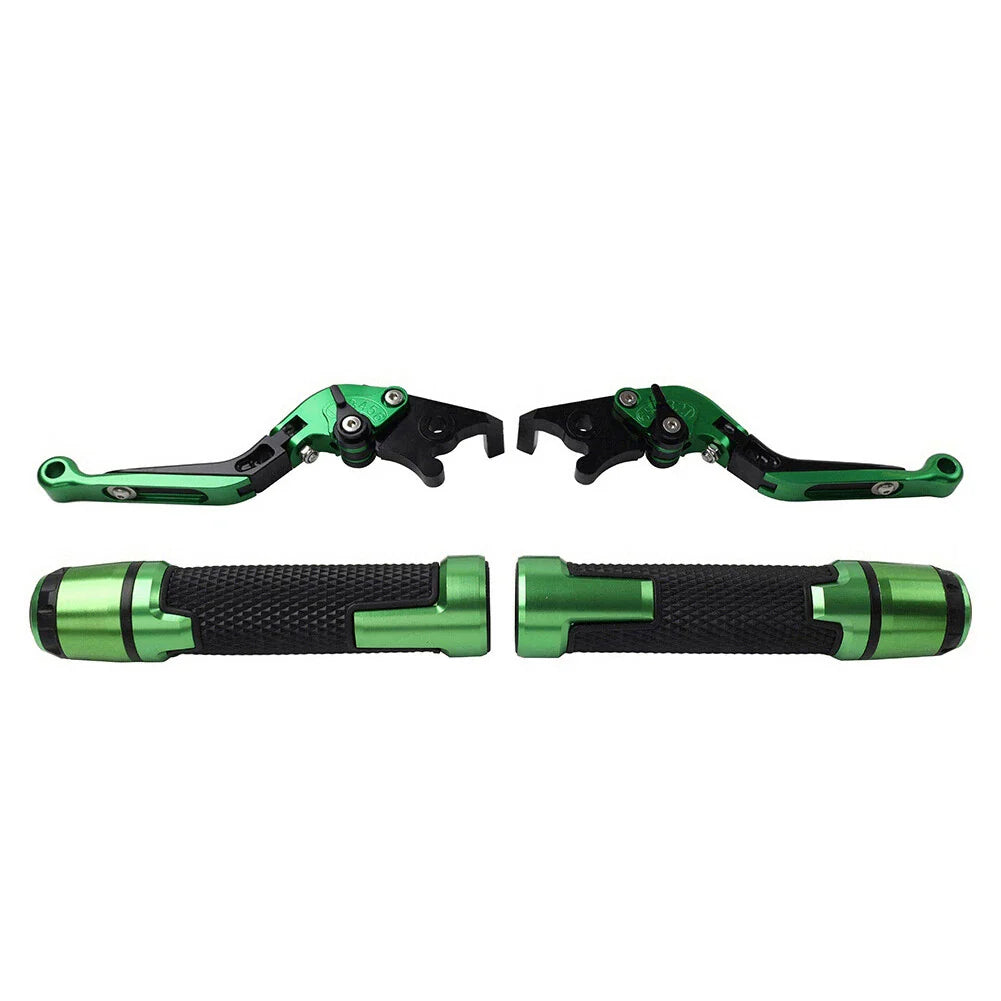 Extendable Brake Clutch Levers & Handlebar Grips for Suzuki GSXR150 (2017-2023)