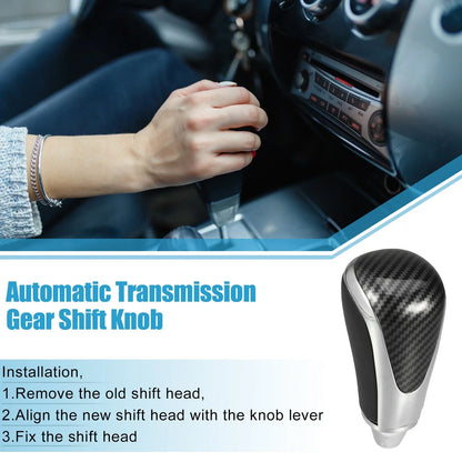 Automatic Gear Shift Knob for Toyota Hilux 2005-2012 Black Carbon Fiber