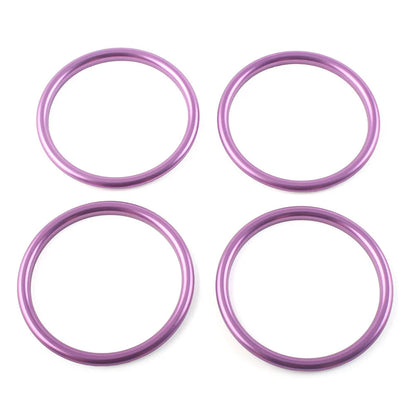 4x Air Condition Vent Outlet Trim Rings for Audi A1 S1 2010-2018 Purple
