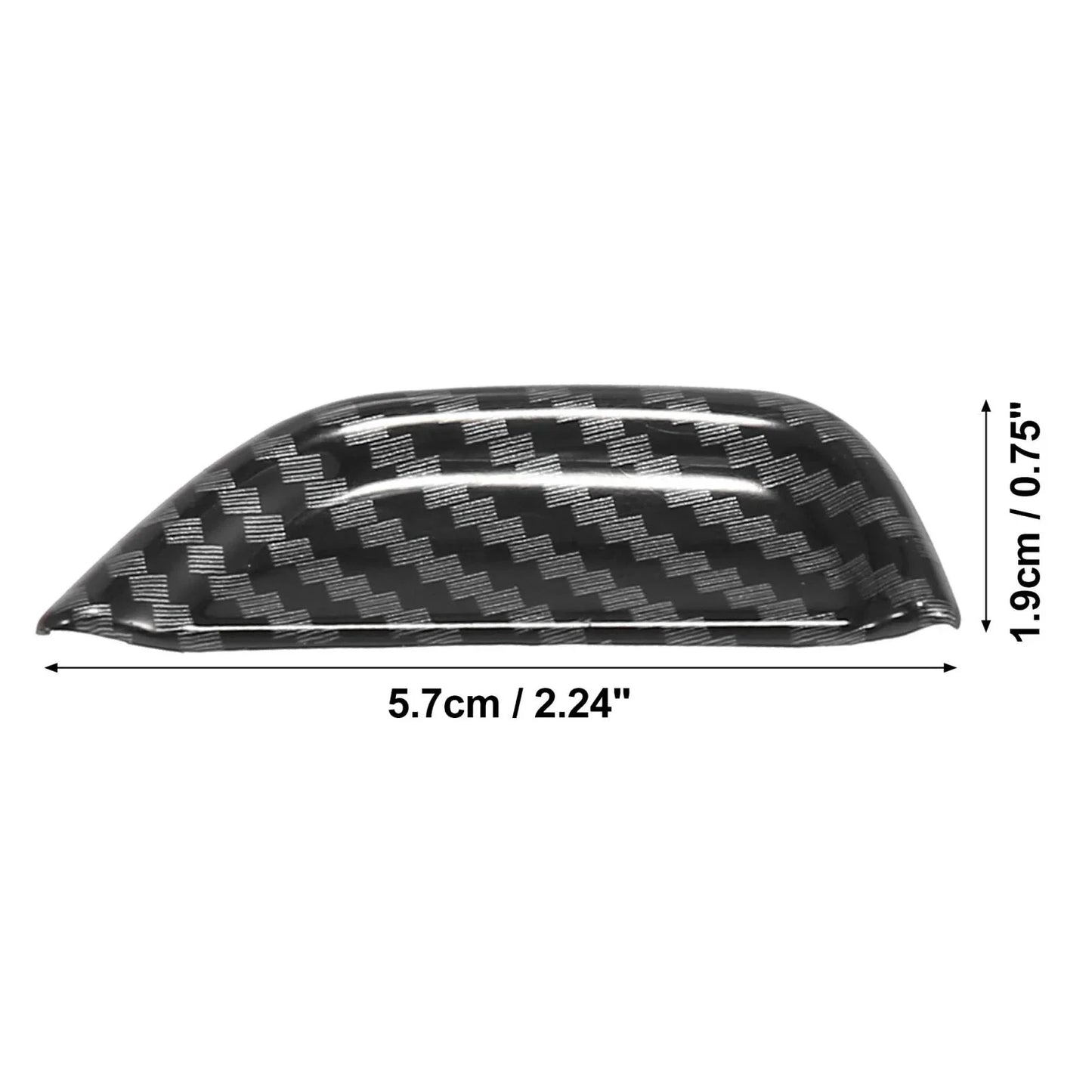 Carbon Fiber Armrest Box Button Switch Cover for Dodge Challenger (2015-2020)