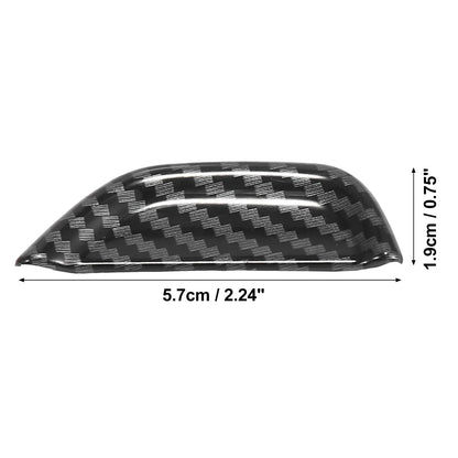 Carbon Fiber Armrest Box Button Switch Cover for Dodge Challenger (2015-2020)