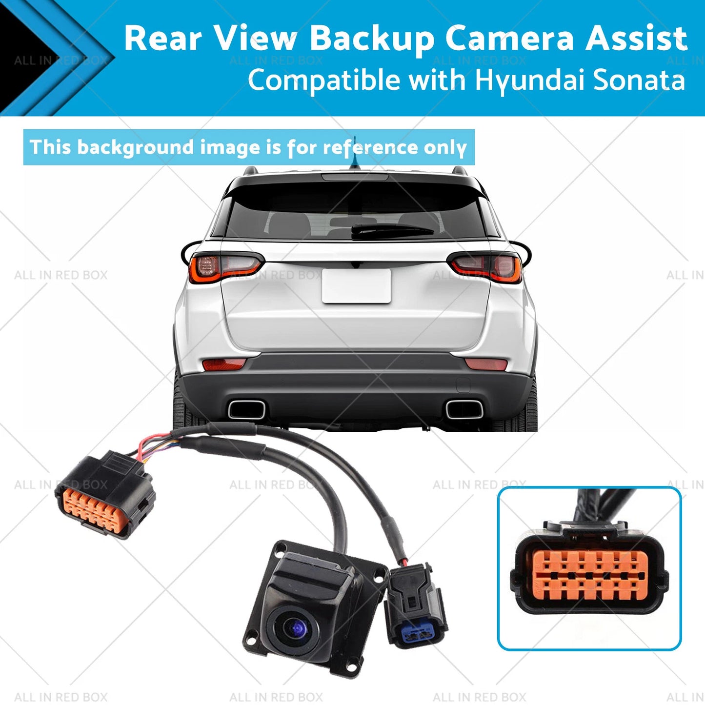 Rear View Backup Camera for Hyundai Sonata (2015-2017)