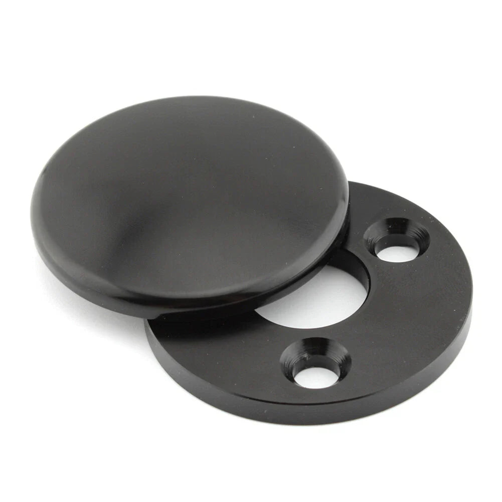 Black Motorcycle Fork Lock Cover for Harley Road King (1994-2023)