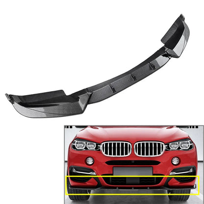 Front Bumper Lip Spoiler for BMW X6 M Sport (2014-2019)