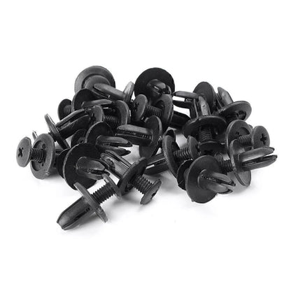 100pcs Car Body Retainer Push Pin Rivet Trim Clip Assortment