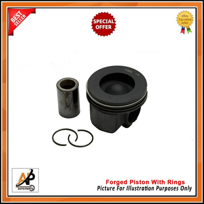 Forged Piston Kit with Rings for Jaguar Land Rover 3.0L Diesel (DT306 2009–2019)
