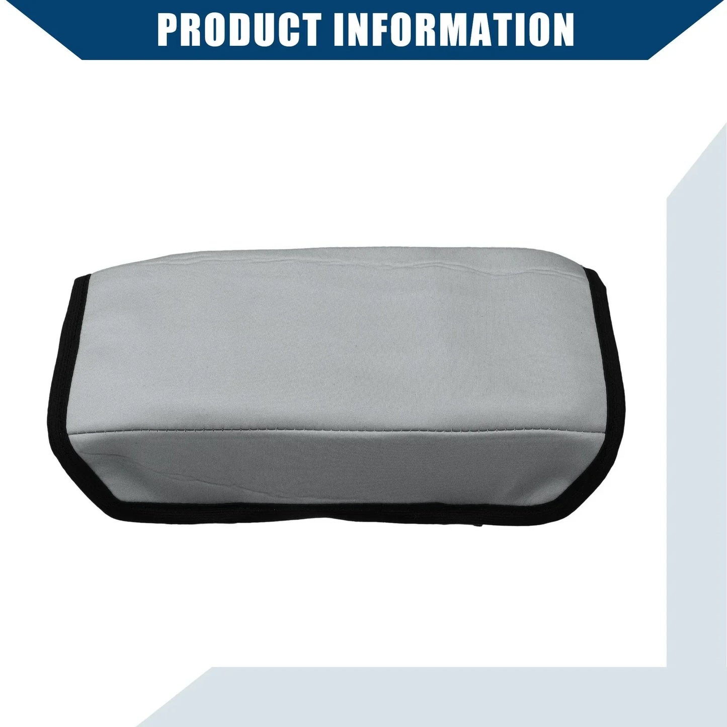 Center Console Armrest Cover for Honda Accord (2003-2007) Neoprene Gray