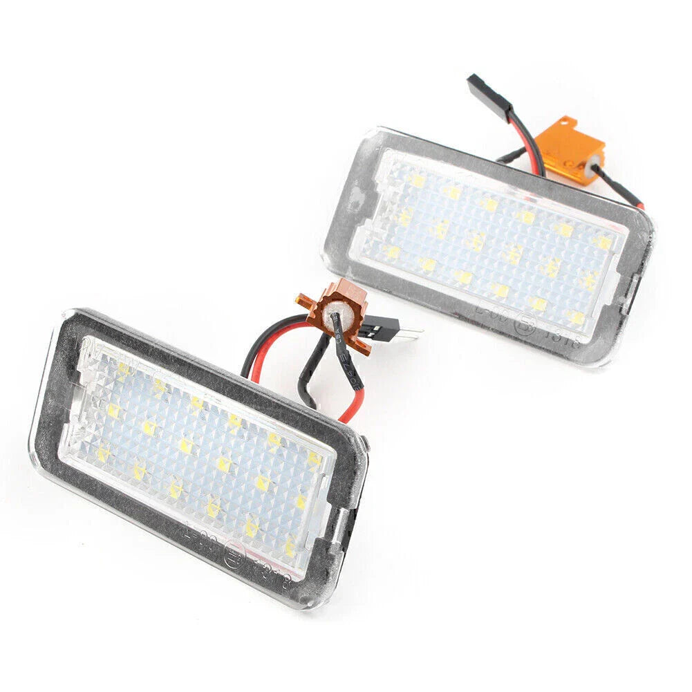 LED License Plate Lights for Fiat 500 & Cabriolet (2007-2023)