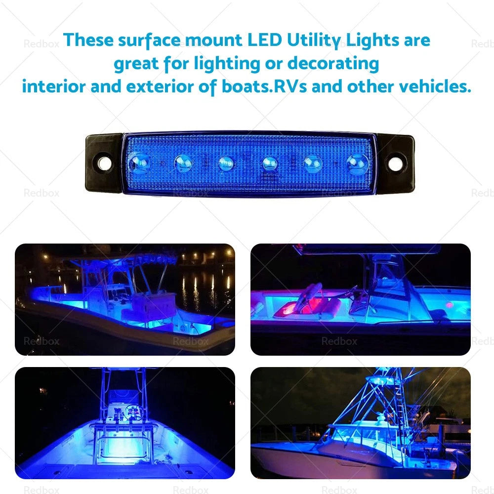 1x 12V Marine Boat LED Deck Courtesy Light