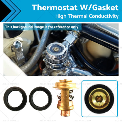 Thermostat & Gasket for Johnson Evinrude 5hp 5.5hp 6hp 7.5hp 235hp