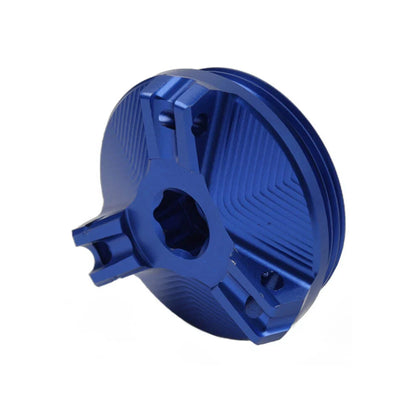 Blue Engine Oil Filler Plug Cap Cover for BMW R nineT, R1200 RT (2014-2020)