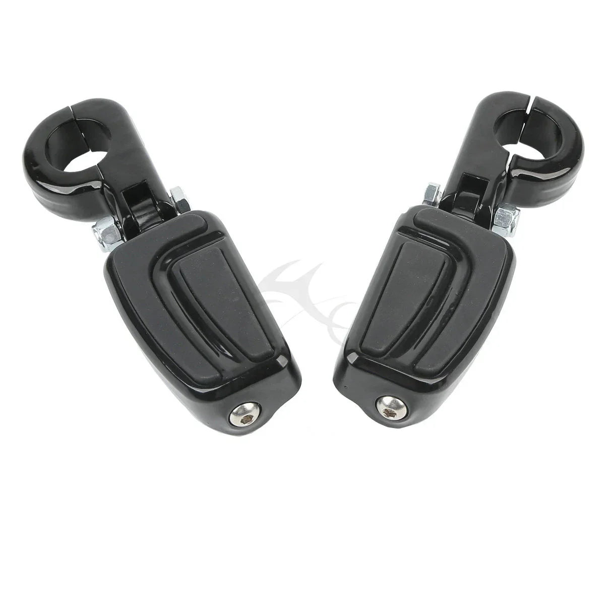 1 1/4" Highway Bar Foot Pegs for Harley Softail Fatboy Deluxe