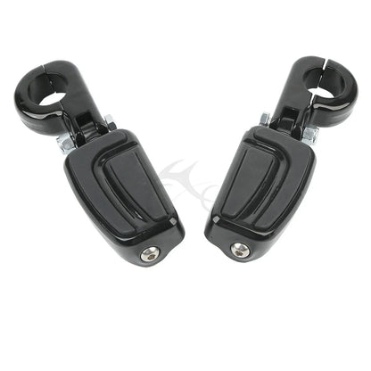 1 1/4" Highway Bar Foot Pegs for Harley Softail Fatboy Deluxe