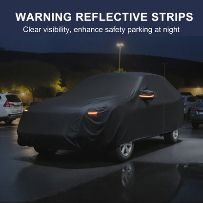 Waterproof Car Cover with Driver Door Zipper for Hyundai Tucson (2016-2023)