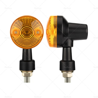 4 x Amber Classic Motorcycle Turn Signal Indicators for Universal Models
