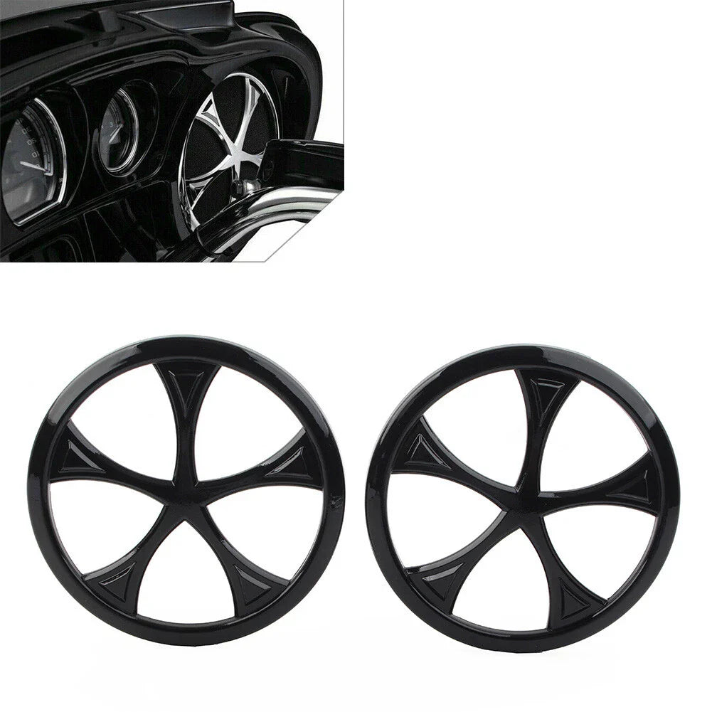 Front Speaker Grill Trim Cover for Harley Trike Tri Glide Ultra (2014-2022)