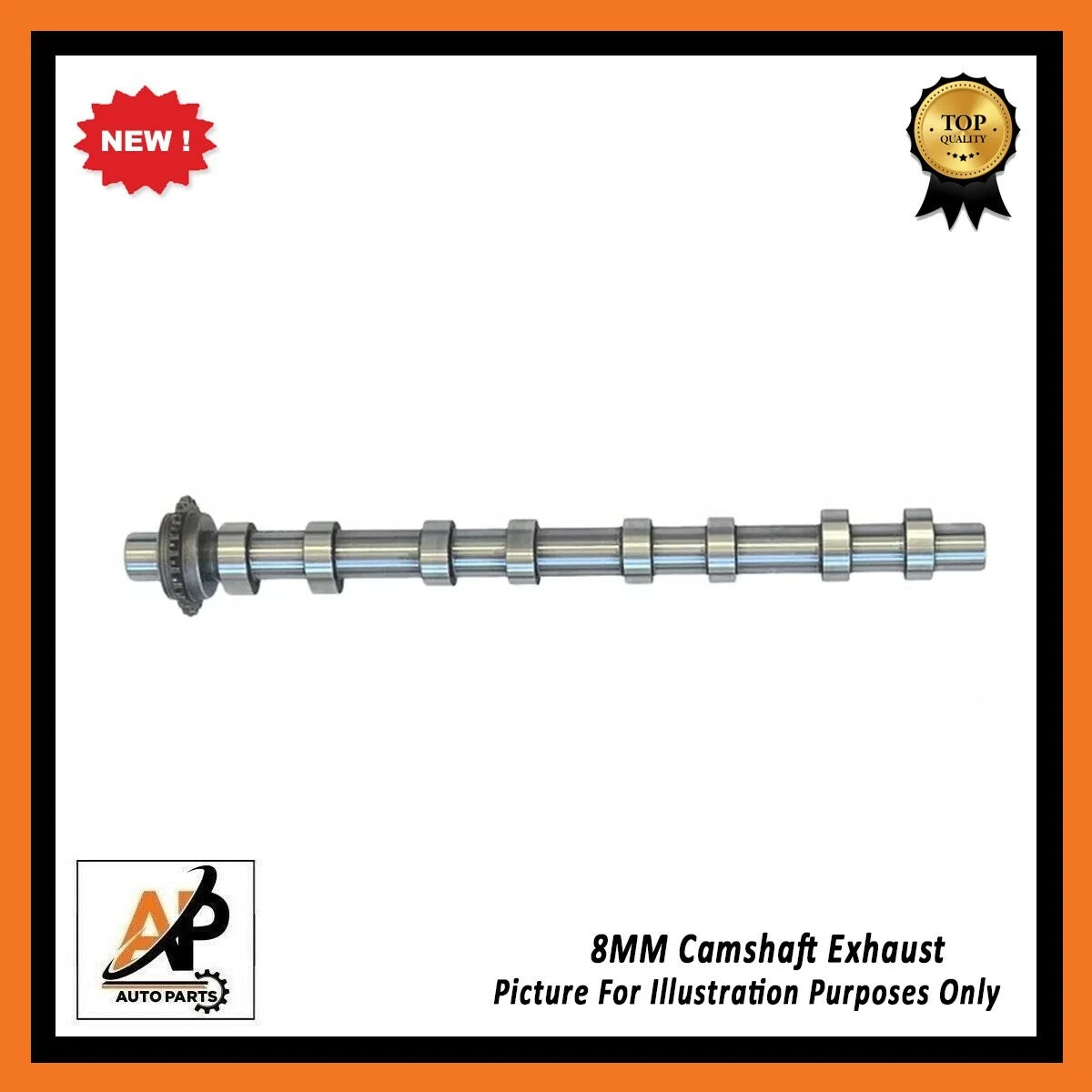 Camshaft Exhaust 8mm Replacement for Vauxhall Combo Vivaro 1.5 Diesel (2012–2019)