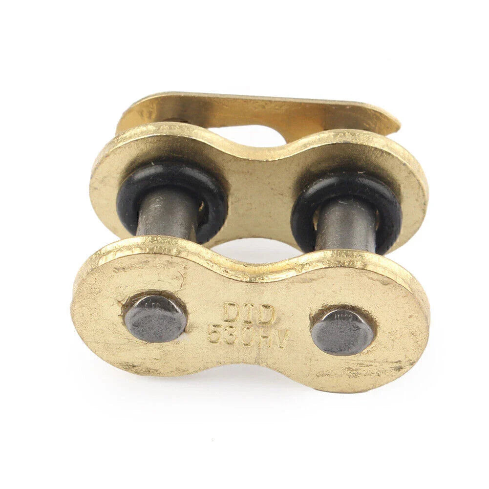 1x DID 530HV Master Chain Connector Link O-rings Gold for Honda Motorcycles