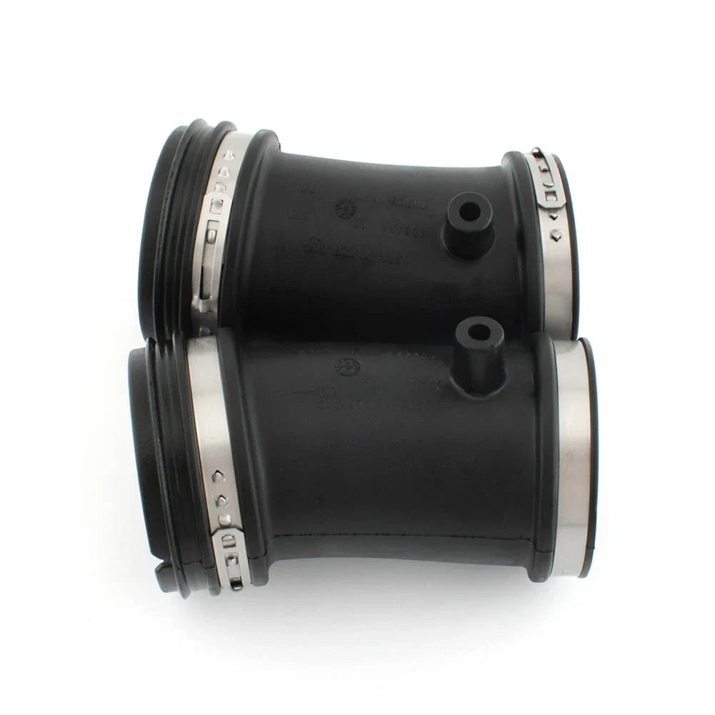 Black L&R Air Intake Filter Cleaner Suction Pipe Ducts for BMW R1200 GS (2004-2012)