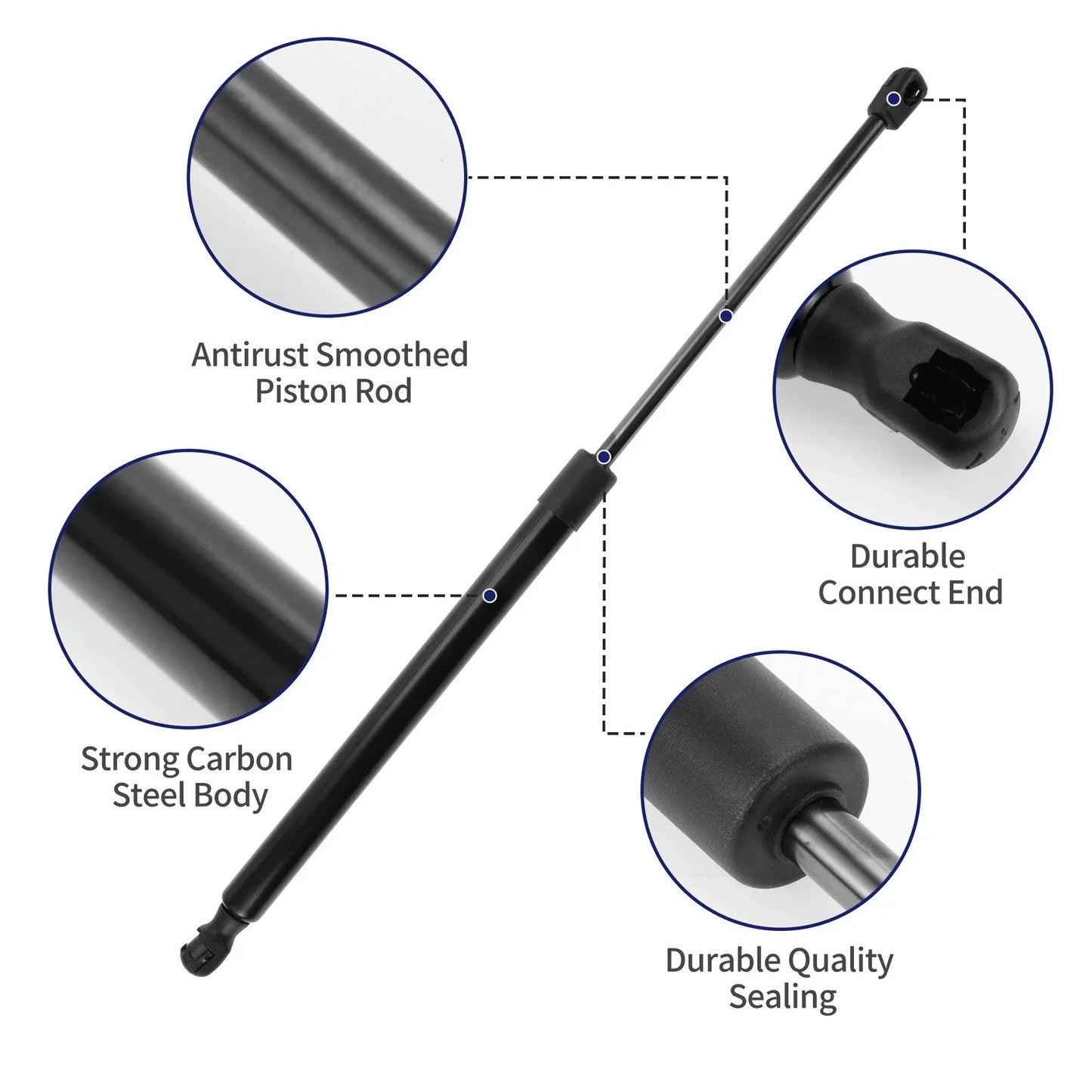 Tailgate Lift Support Struts Gas Spring for Honda Accord (2018-2023)