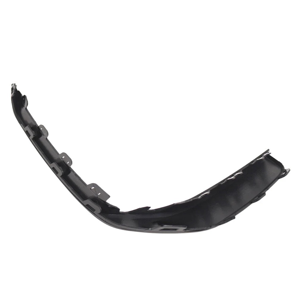 Right Front Bumper Side Molding Trim Glossy Black for Audi A6 C8 S6 (2019-2024)