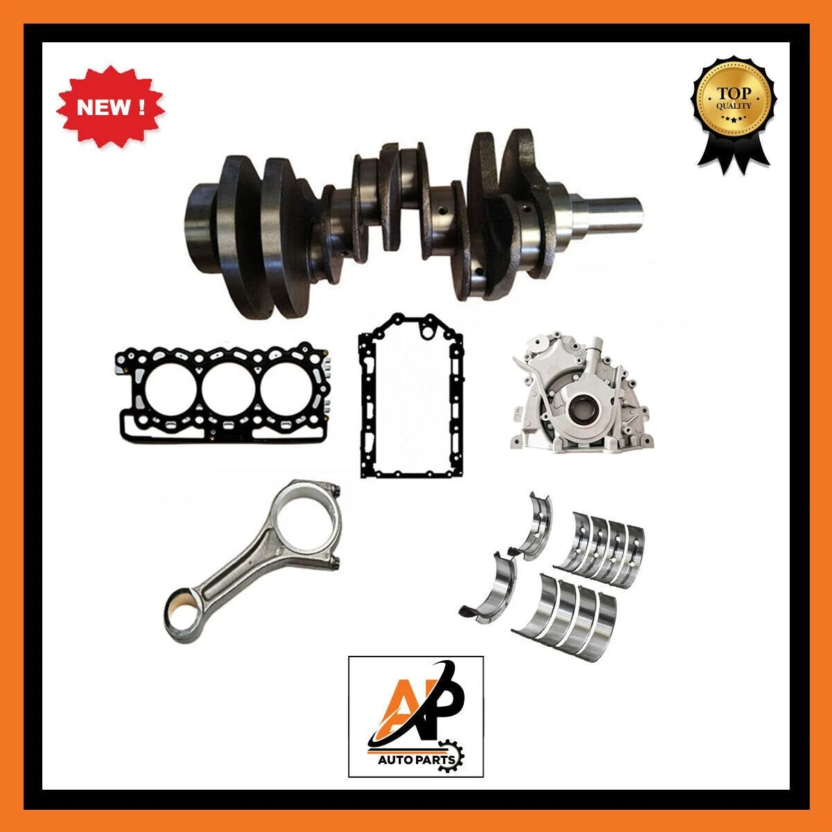 Engine Rebuild Kit Nitrate Crankshaft for Jaguar Land Rover 3.0 306DT (2010–2015)