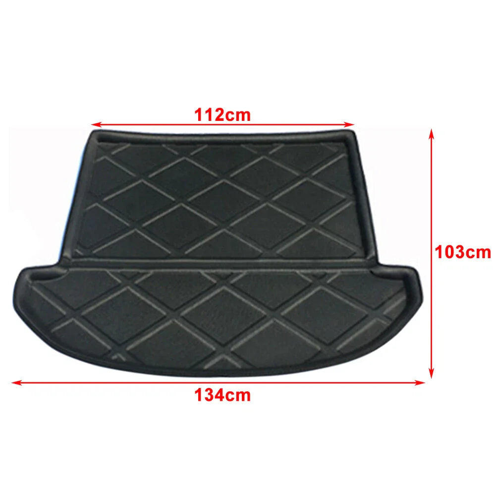 Rear Boot Liner Trunk Cargo Mat for Hyundai IX45 Santa Fe 2013-2018