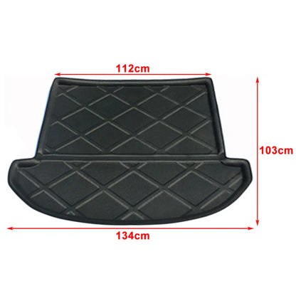 Rear Boot Liner Trunk Cargo Mat for Hyundai IX45 Santa Fe 2013-2018