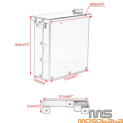 2.3L Right Side Bracket Luggage Storage Tool Box for Harley PAN AMERICA 1250 S