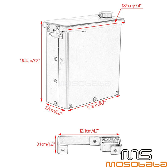 2.3L Right Side Bracket Luggage Storage Tool Box for Harley PAN AMERICA 1250 S