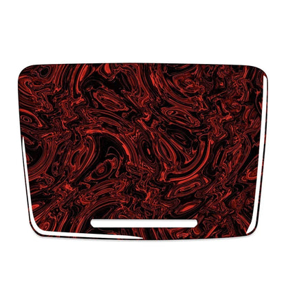 Fire Red Water Cup Holder Panel Cover for Mercedes-Benz C Class (2015-2021)