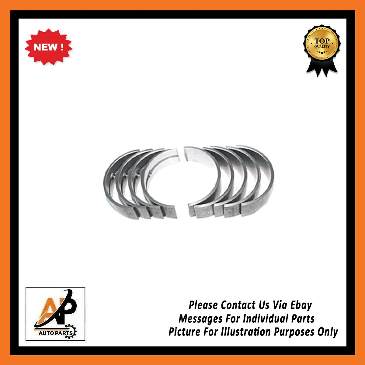 Crankshaft Bearings Replacement Kit for Land Rover Jaguar 204DTD (2015–2024)