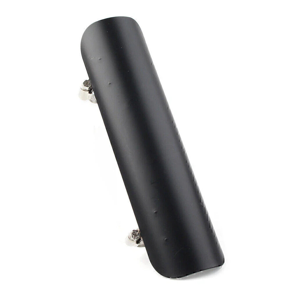 Black Exhaust Muffler Heat Shield Cover for Harley Motorcycle