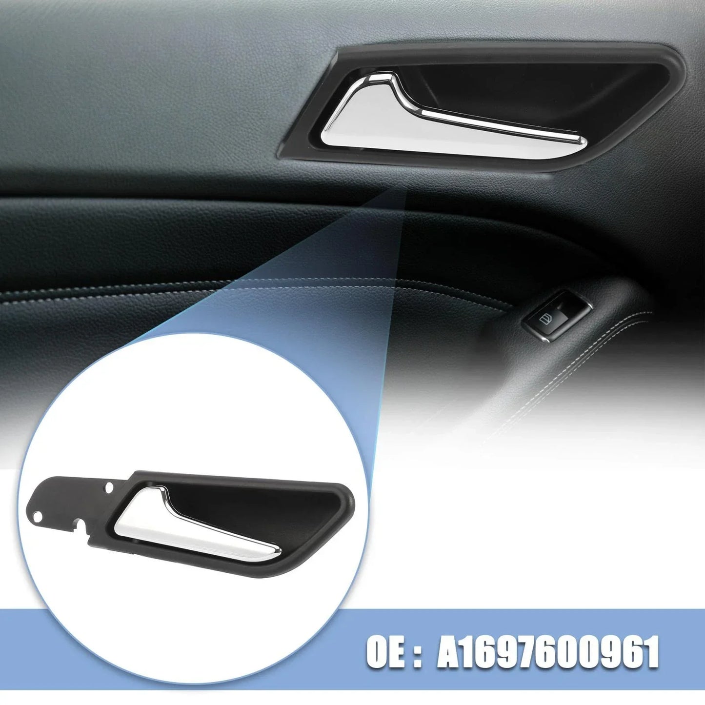 Car Interior Door Handle Assembly Left Side for Mercedes-Benz A160 (2004-2012)