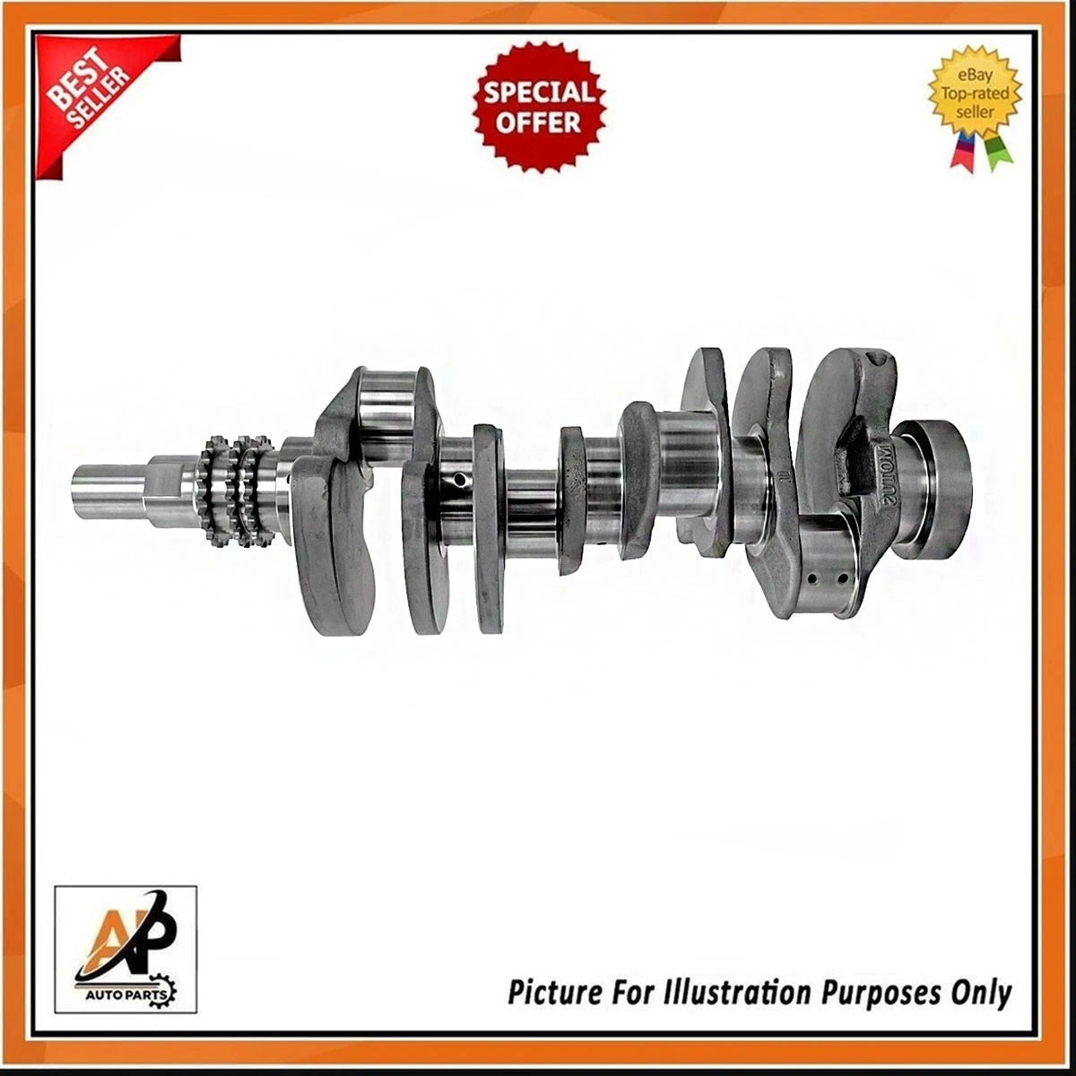 Crankshaft Replacement for Land Rover 4.4 TDV8 SDV8 Diesel Range Rover Sport (2010–2017)