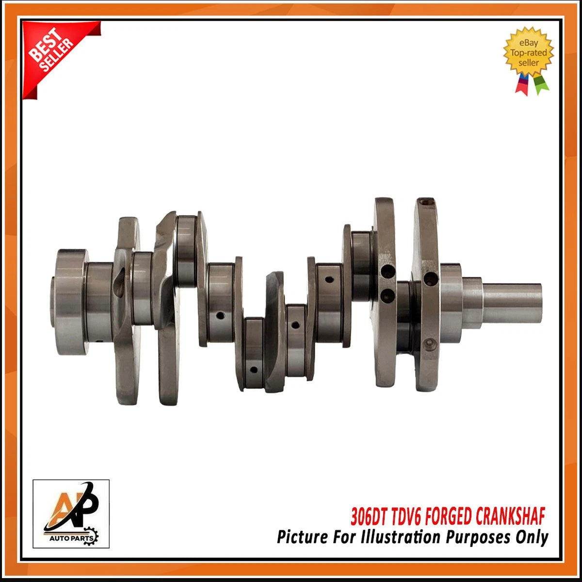 Forged Crankshaft Heavy Duty for Land Rover Range Rover Sport 3.0 SDV6 (2014–2022)
