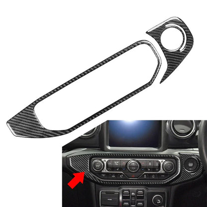 AC Climate Control Cover Trim for Jeep Wrangler JL JLU 4XE Gladiator JT  Pcs