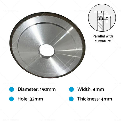 150mm Diamond Wheel Disc for Chainsaw Sharpener 3/8lp 325 3/8 404