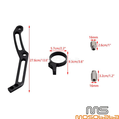 Remote Reservoir Brackets for 2014-2022 Harley Touring Legends Revo Shocks
