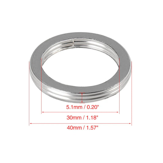 30mm ID 40mm OD Motorcycle Exhaust Muffler Pipe Gaskets for Honda CG125