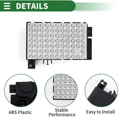 HVAC Blower Motor Resistor for Mercedes-Benz CL550 CL600 (2007-2014)