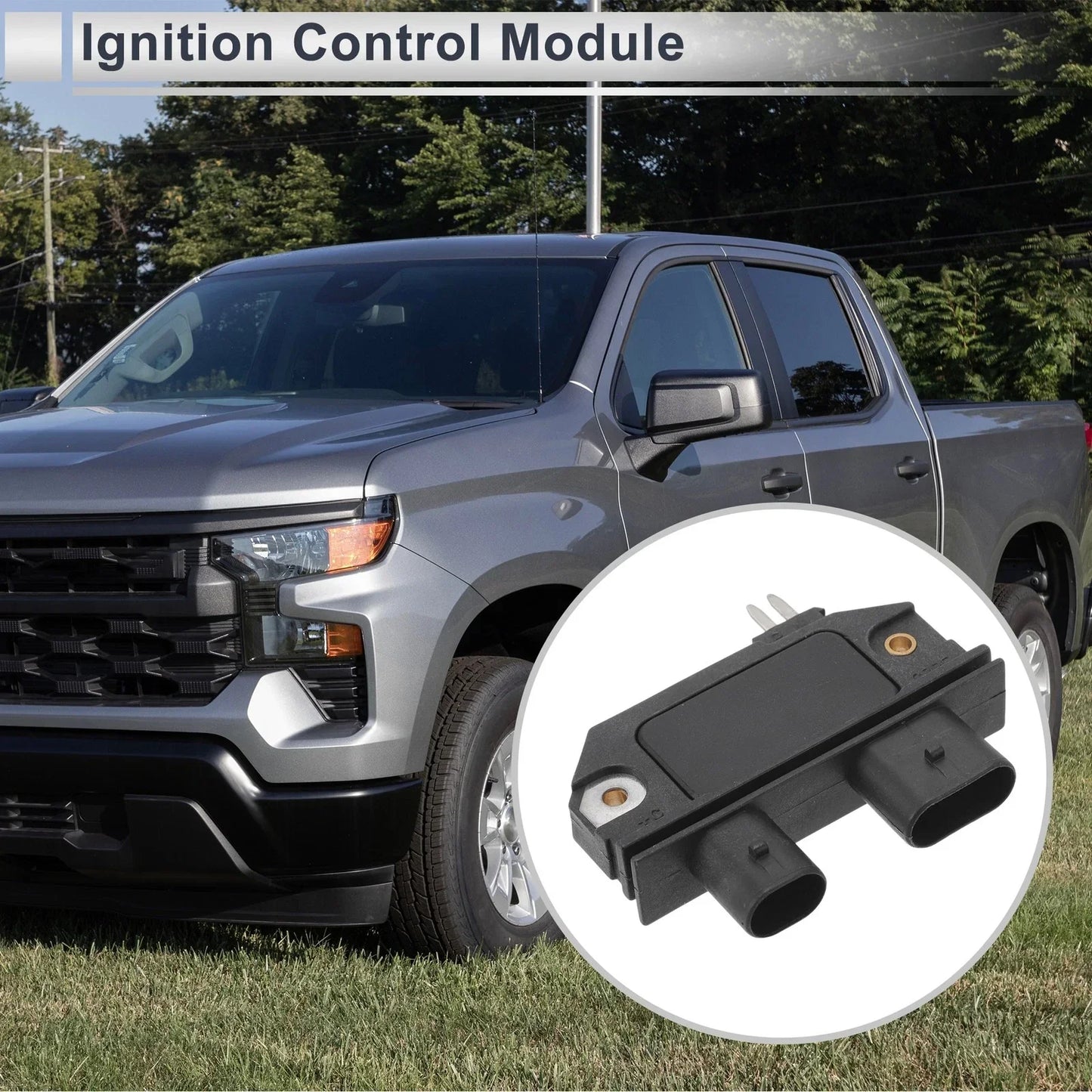 Ignition Control Module for Chevrolet C1500 1988-1998 (1 x ABS Metal)