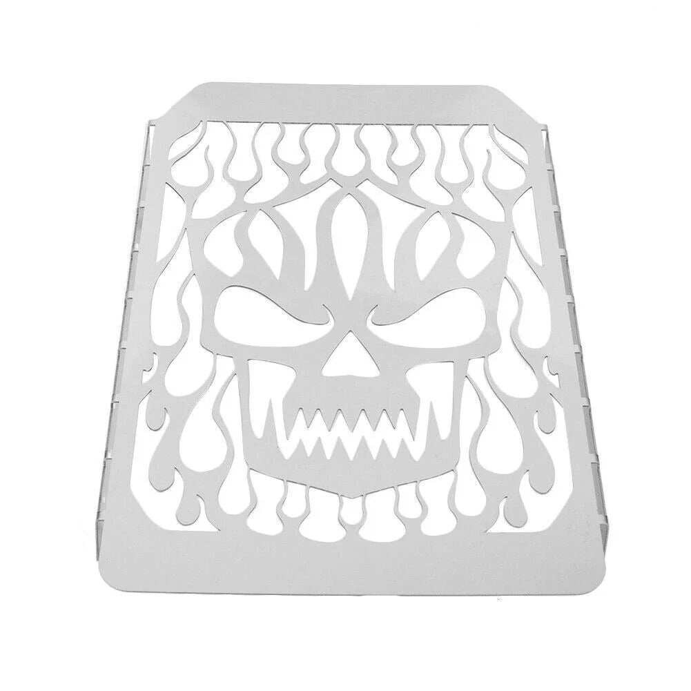 Skull Radiator Grille Guard Cover for Kawasaki Vulcan VN 1500 (1996-2008)