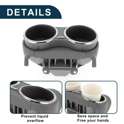 Cup Holder for Mercedes Benz W219 (2005-2010) - Practical Drink Holder Gray
