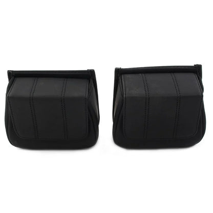 Lower Door Pocket Bags for Harley Touring Road Street Glide Black (1996-2013)