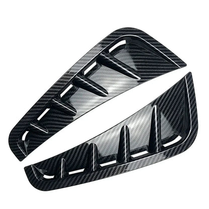 Carbon Front Bumper Spoiler Side Air Intake Cover for Benz C-Class (2019-2021)