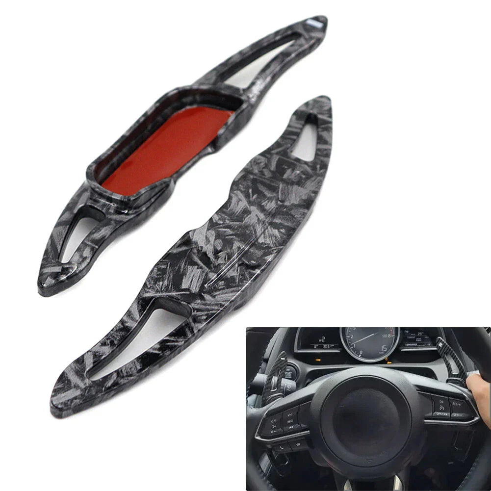 Steering Wheel Shift Paddle Extensions for Mazda 3 6 CX-3 CX-4 CX-5 MX-5